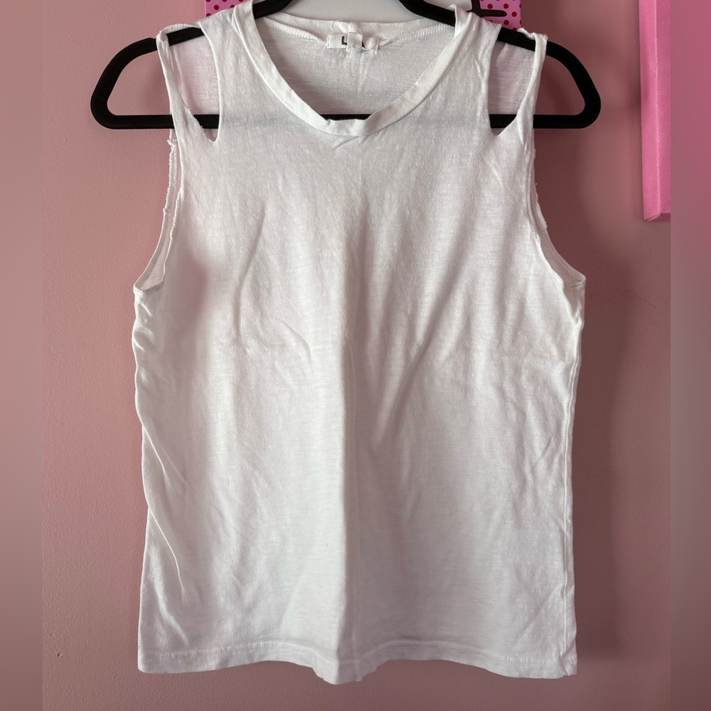 LNA Razor Cut Out Top XS